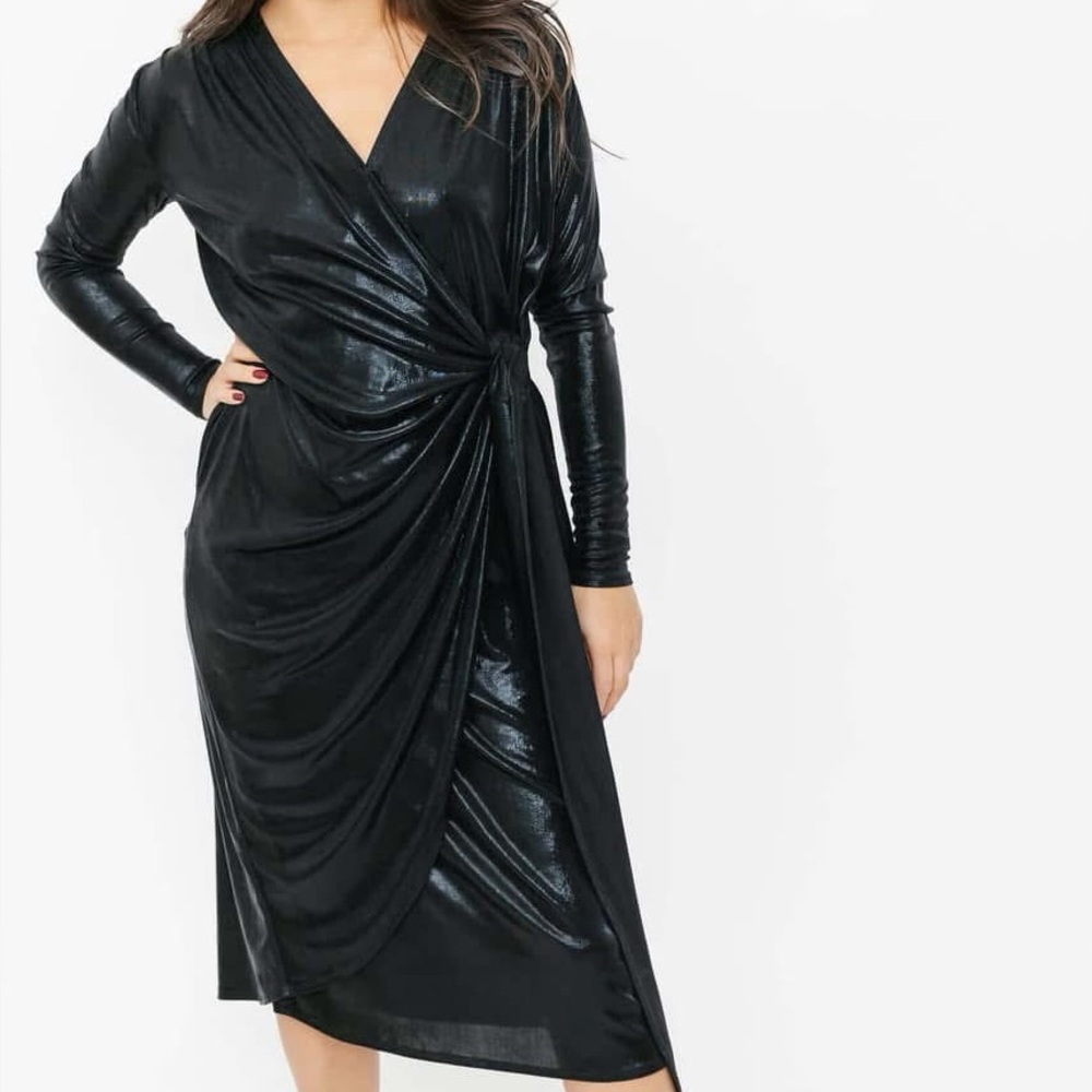 Smash + Tess Confidence Midi Wrap Dress